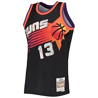 Maillot Swingman Diamond pour homme Mitchell & Ness Steve Nash noir Phoenix Suns 1996/97 Hardwood Classics NBA 75th Anniversary