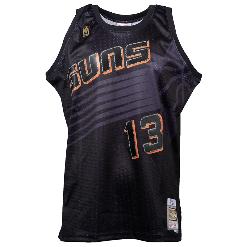 Maillot Swingman dynamique Mitchell & Ness Steve Nash Phoenix Suns 1997/98 Hardwood Classics pour homme noir