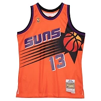 Men's Mitchell & Ness Steve Nash Orange Phoenix Suns 1996-97 Hardwood Classics Reload 2.0 Swingman Jersey