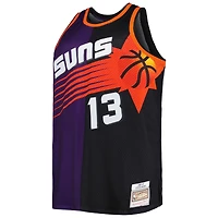 Maillot Homme Mitchell & Ness Steve Nash Violet/Noir Phoenix Suns Big Tall Hardwood Classics 1996/97 Split Swingman