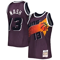 Mitchell & Ness Steve Nash violet Phoenix Suns 1996/97 Hardwood Classics Off-Court Swingman maillot