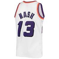 Men's Mitchell & Ness Steve Nash White Phoenix Suns 1996/97 Hardwood Classics Swingman Jersey