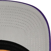 Men's Mitchell & Ness White Phoenix Suns Hardwood Classics Blocker Foam Front Trucker Snapback Hat