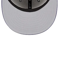 Casquette Snapback 9FIFTY officielle couleur 2 tons de l'équipe Phoenix Suns New Era pour hommes, noir/violet