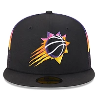 Men's New Era Black Phoenix Suns 2025/26 City Edition Alternate 59FIFTY Fitted Hat