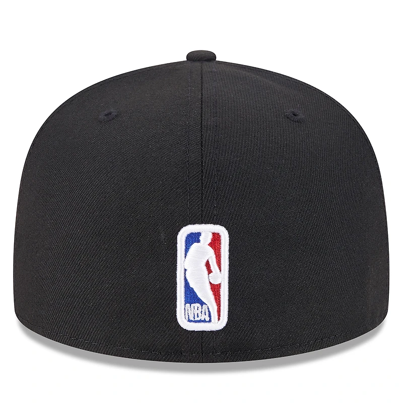 Casquette ajustée New Era Phoenix Suns City Edition Alternate 59FIFTY noire pour homme
