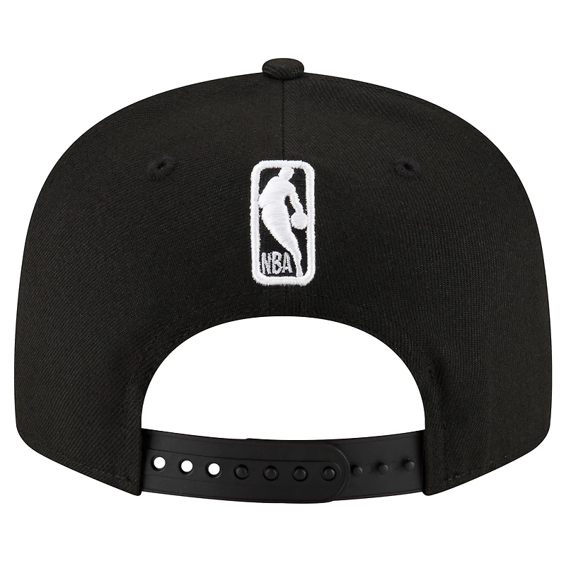 Men's New Era Black Phoenix Suns 9FIFTY Snapback Hat