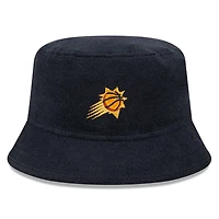 Men's New Era Black Phoenix Suns Court Sport Terry Bucket Hat