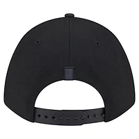 Men's New Era  Black Phoenix Suns Game Day Flag A-Frame 9FORTY Adjustable Hat