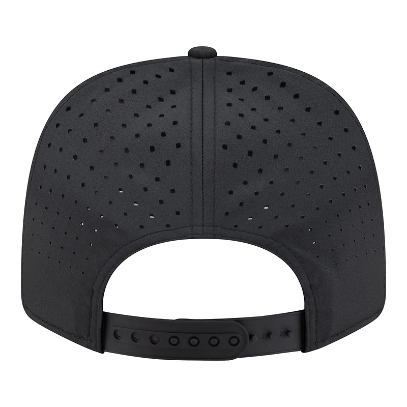 Casquette New Era Phoenix Suns Sport pour homme, noire, à cordon extensible et fermeture à pression.