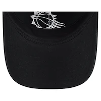 Casquette ajustable 9TWENTY noire New Era pour homme avec appliqué en tissu Phoenix Suns