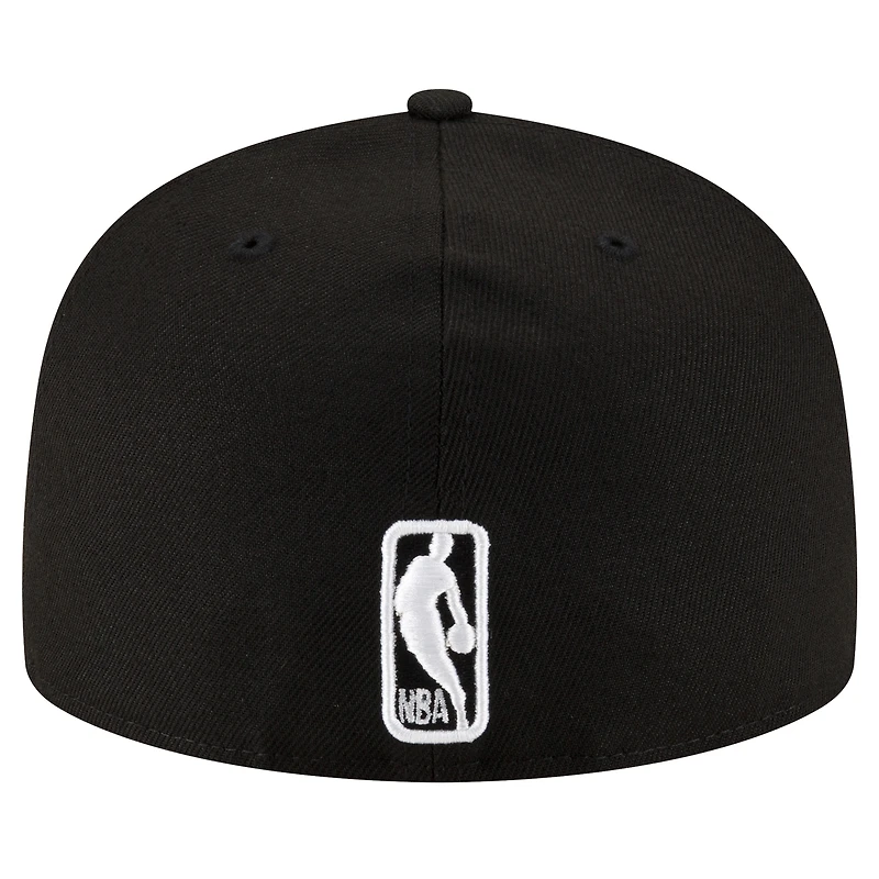 Men's New Era Black Phoenix Suns Team 59FIFTY Fitted Hat