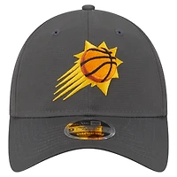 Men's New Era Charcoal Phoenix Suns Active Ripstop 9TWENTY Adjustable Hat