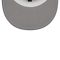 Men's New Era Cream/Purple Phoenix Suns Piping 2-Tone 59FIFTY Fitted Hat