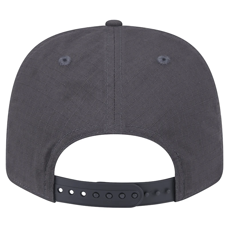 Men's New Era Graphite Phoenix Suns Team Elevated Patch 9SEVENTY Adjustable Hat