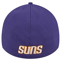 Men's New Era Heather Gray/Purple Phoenix Suns Two-Tone 39THIRTY Flex Hat