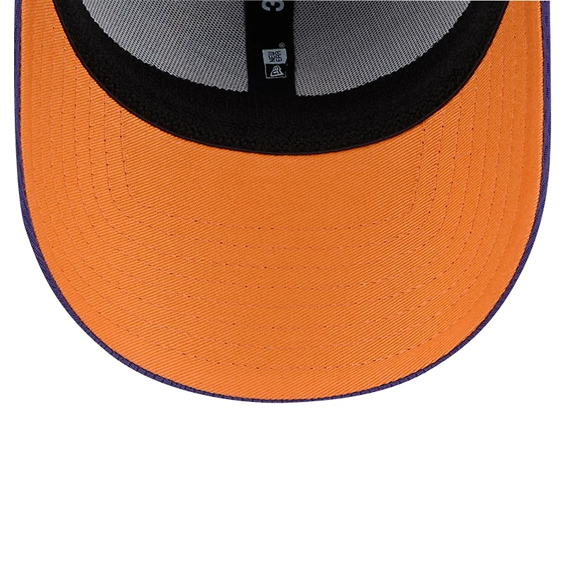 Men's New Era Heather Gray/Purple Phoenix Suns Two-Tone 39THIRTY Flex Hat