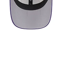 Men's New Era Khaki/Purple Phoenix Suns Throwback Patch Trucker 9FORTY Adjustable Hat