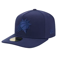 Men's New Era  Navy Phoenix Suns Colorpack A-Frame Pinch Front 59FIFTY Fitted Hat