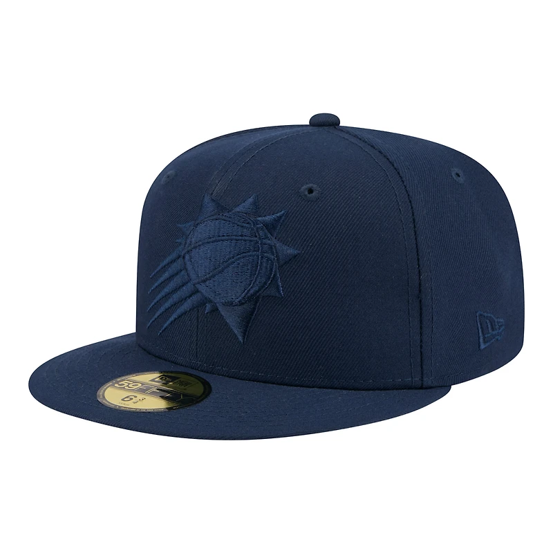 Men's New Era Navy Phoenix Suns Tonal Color Pack 59FIFTY Fitted Hat