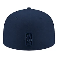Men's New Era Navy Phoenix Suns Tonal Color Pack 59FIFTY Fitted Hat
