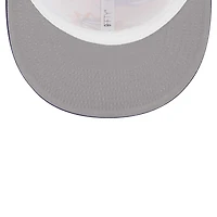 Casquette réglable 9FIFTY Phoenix Suns Tear Trucker New Era pour homme, violet/blanc