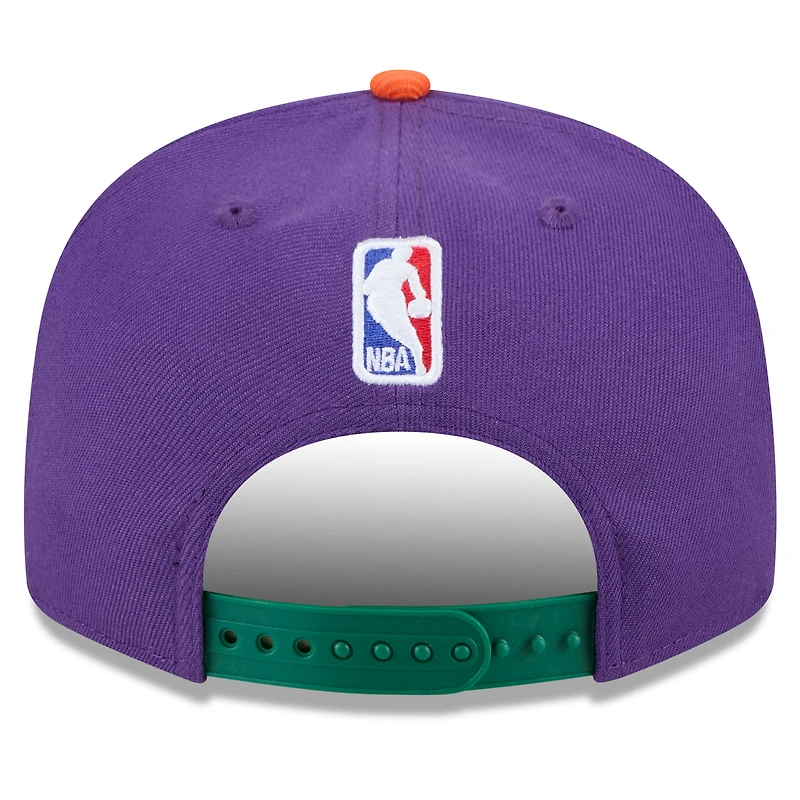 Casquette snapback 9FIFTY City Edition 2024/25 Phoenix Suns pour homme New Era violet
