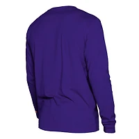 T-shirt à manches longues violet Phoenix Suns 2024/25 City Edition pour homme New Era