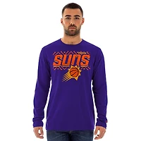 T-shirt à manches longues violet Phoenix Suns 2024/25 City Edition pour homme New Era