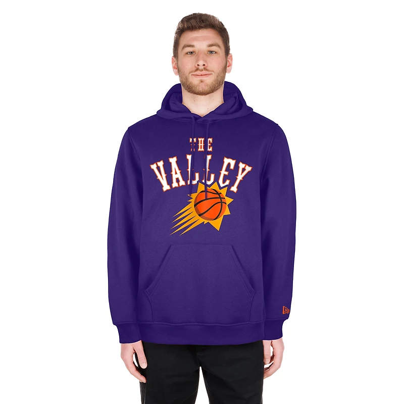 Sweat à capuche violet Phoenix Suns 2024/25 City Edition pour homme New Era
