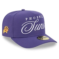 Men's New Era Purple Phoenix Suns 2025 NBA Draft A-Frame 59FIFTY Fitted Hat