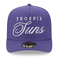 Men's New Era Purple Phoenix Suns 2025 NBA Draft A-Frame 59FIFTY Fitted Hat