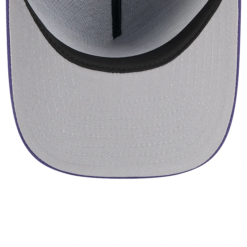 Men's New Era Purple Phoenix Suns 2025 NBA Draft A-Frame 59FIFTY Fitted Hat