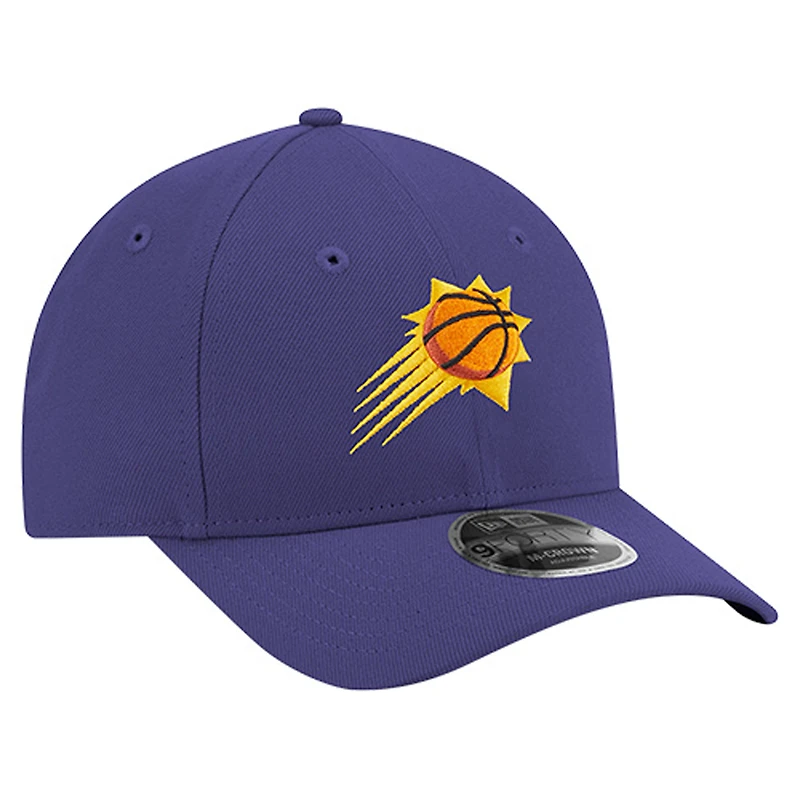 Casquette ajustable New Era 9FORTY Stock M-Crown violette des Phoenix Suns pour homme