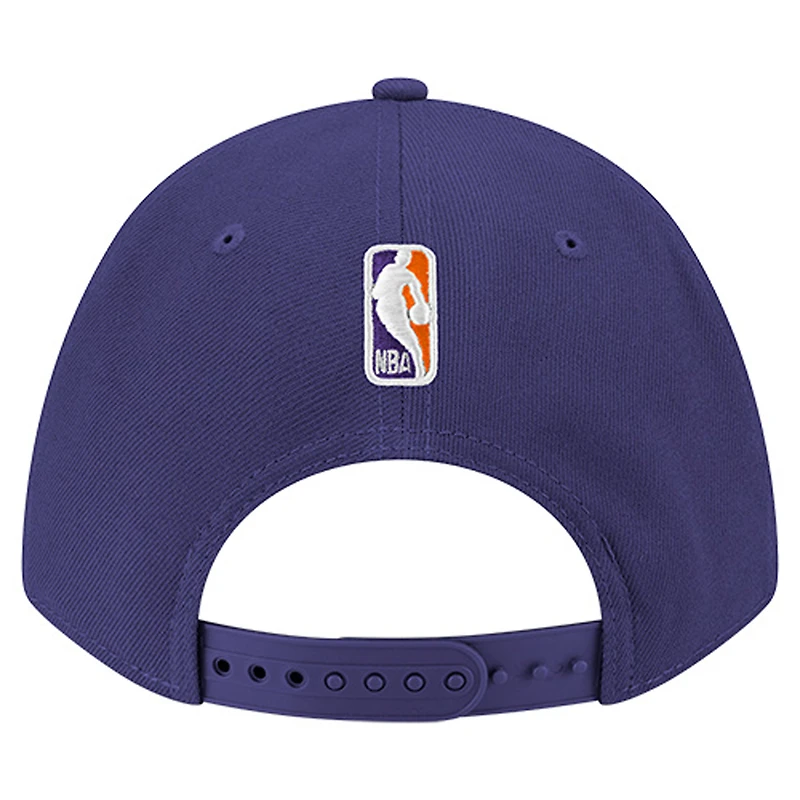 Men's New Era Purple Phoenix Suns 9FORTY Stock M-Crown Adjustable Hat