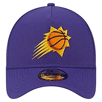 Casquette réglable A-Frame 9FORTY violette Phoenix Suns New Era pour hommes