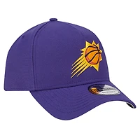 Casquette réglable A-Frame 9FORTY violette Phoenix Suns New Era pour hommes