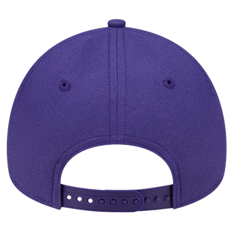 Casquette réglable A-Frame 9FORTY violette Phoenix Suns New Era pour hommes