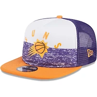 Casquette Snapback 9FIFTY Trucker A-Frame Arch A-Frame Purple Phoenix Suns New Era pour homme