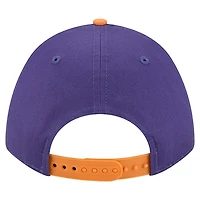 Casquette ajustable New Era Purple Phoenix Suns Bold Arch COOLERA 9FORTY A-Frame M-Crown pour homme