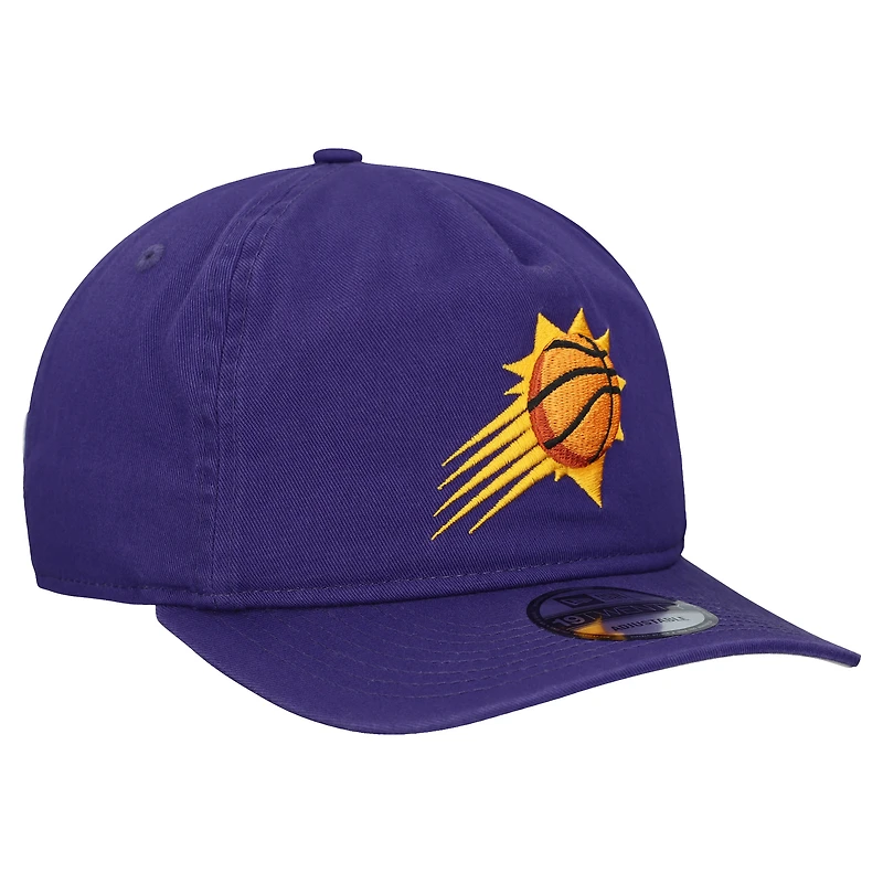 Casquette ajustable New Era Purple Phoenix Suns en coton 19TWENTY pour homme