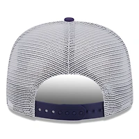 Men's New Era Purple Phoenix Suns Court Sport Speckle 9FIFTY Snapback Hat