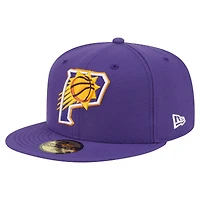Casquette ajustée Deceptor 59FIFTY violette des Phoenix Suns de New Era pour homme