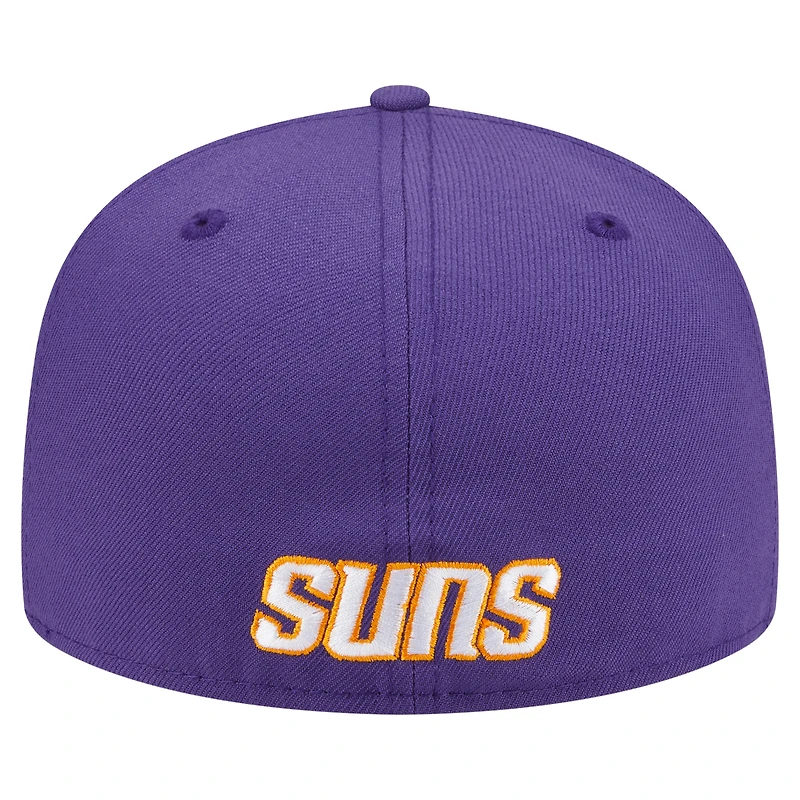 Men's New Era  Purple Phoenix Suns Deceptor 59FIFTY Fitted Hat