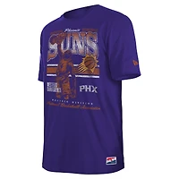 T-shirt oversize violet Phoenix Suns Enzyme Wash pour homme de New Era
