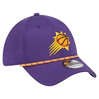 Casquette New Era violette Phoenix Suns Featherweight Poly Rope Flex 39Thirty pour homme