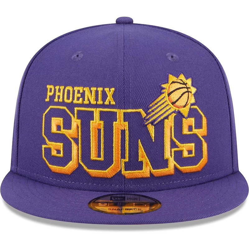 Men's New Era Purple Phoenix Suns Gameday 9FIFTY Snapback Hat