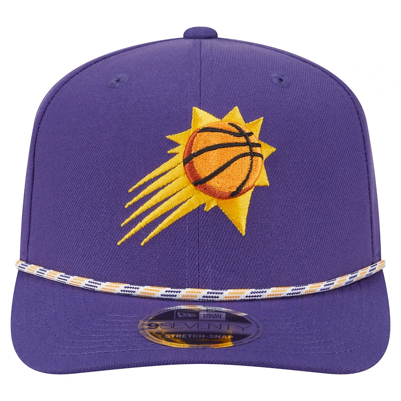 Casquette ajustable New Era 9SEVENTY violette Phoenix Suns pour homme