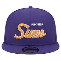 Casquette snapback 9FIFTY Phoenix Suns violette New Era pour homme