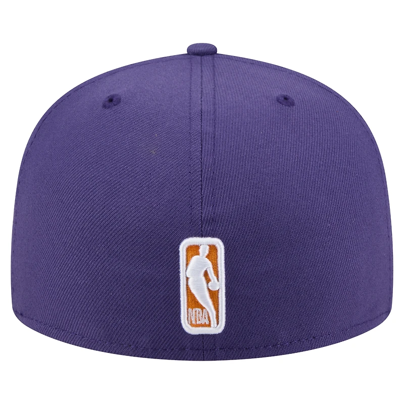 Casquette ajustée 59FIFTY violette des Phoenix Suns pour homme New Era